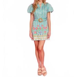 NEW ALDEN ADAIR blakely mini dress in chateau